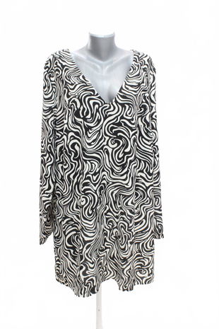 Dámské šaty H&M, barva vzorovaná, velikost 2XL