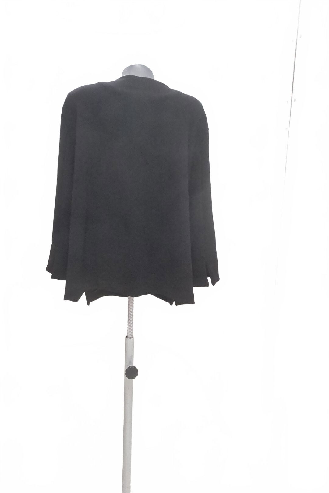 Dámský kardigan Laura Torelli, barva černá, velikost XL