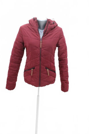 Dámska zimná bunda Sam 73, farba bordó, veľkosť XS