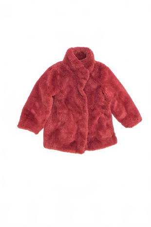 Dievčenská bunda C&A, farba bordó, veľkosť 104