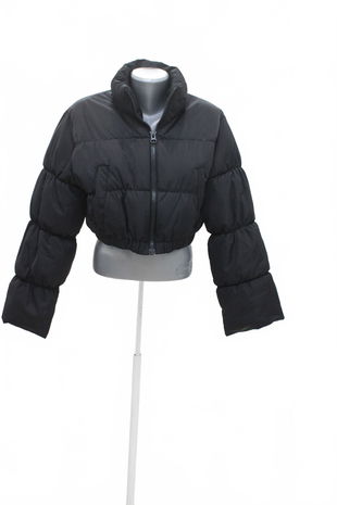 Dámska zimná bunda H&M, farba čierna, veľkosť M