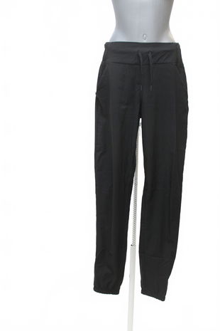 Dámske nohavice Decathlon, farba čierna, veľkosť S