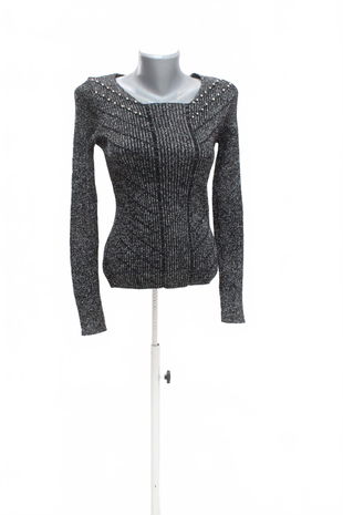 Dámsky sveter Genesis, farba sivá, veľkosť S