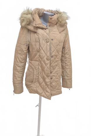 Dámska zimná bunda Genesis, farba béžová, veľkosť L