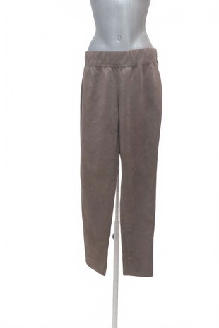 Dámské kalhoty Esmara, barva hnědá, velikost 46