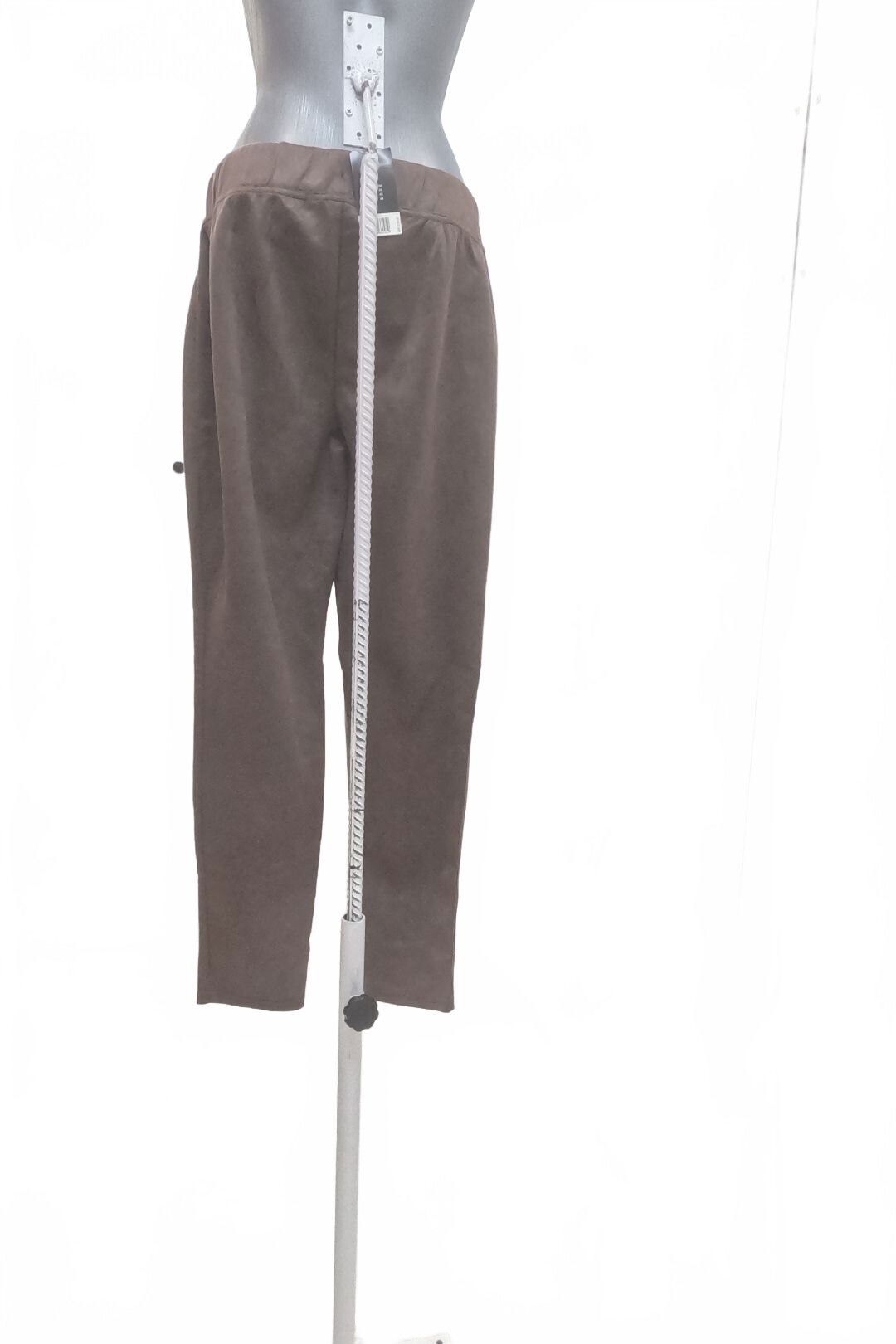 Dámské kalhoty Esmara, barva hnědá, velikost 46