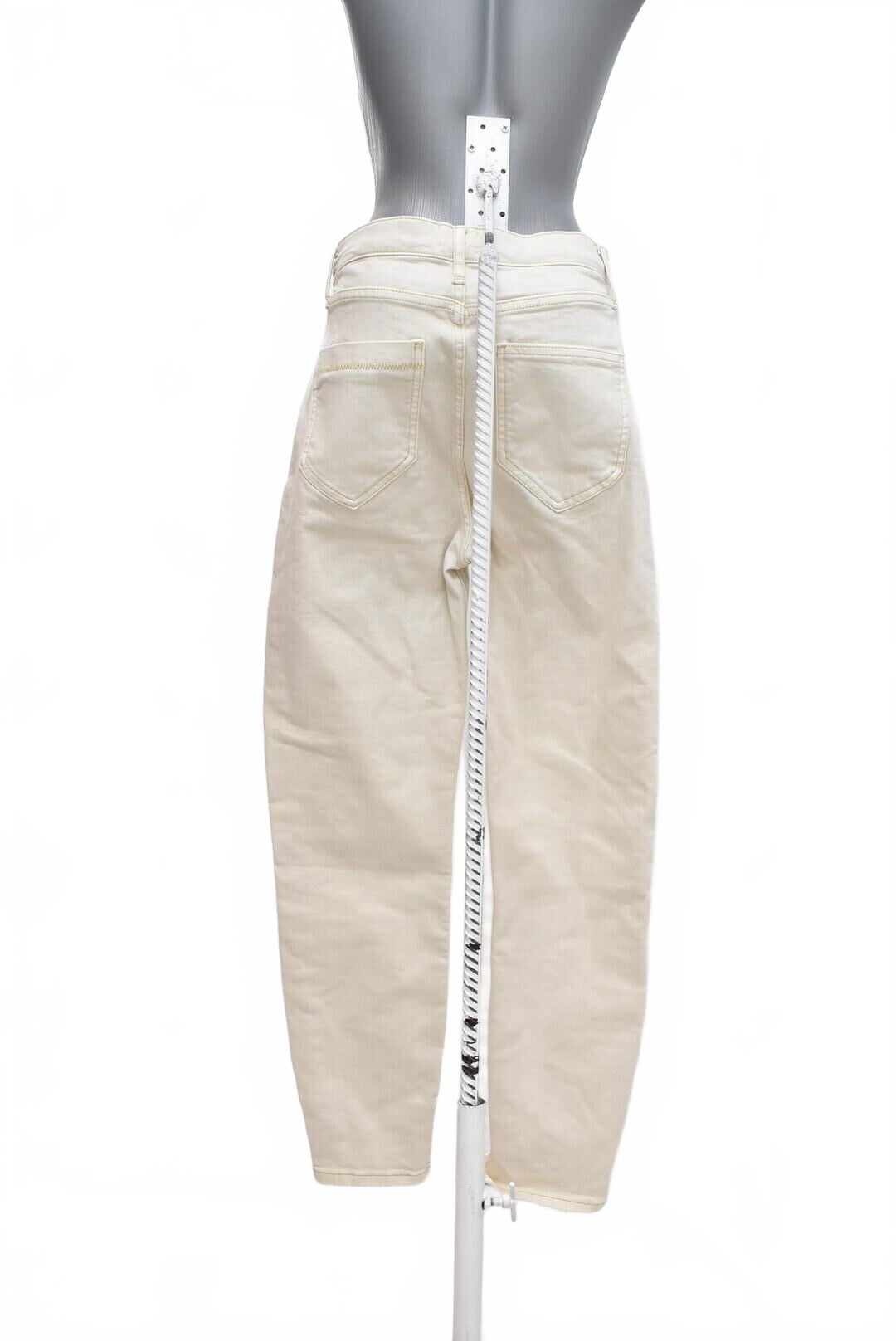 Dámske nohavice River Island, farba béžová, veľkosť 38