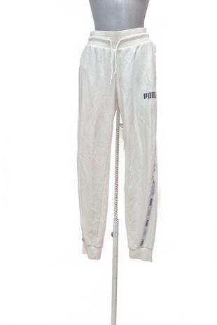 Dámske nohavice Puma, farba biela, veľkosť XS