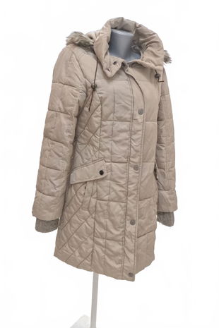 Dámska zimná bunda Genesis, farba béžová, veľkosť 36
