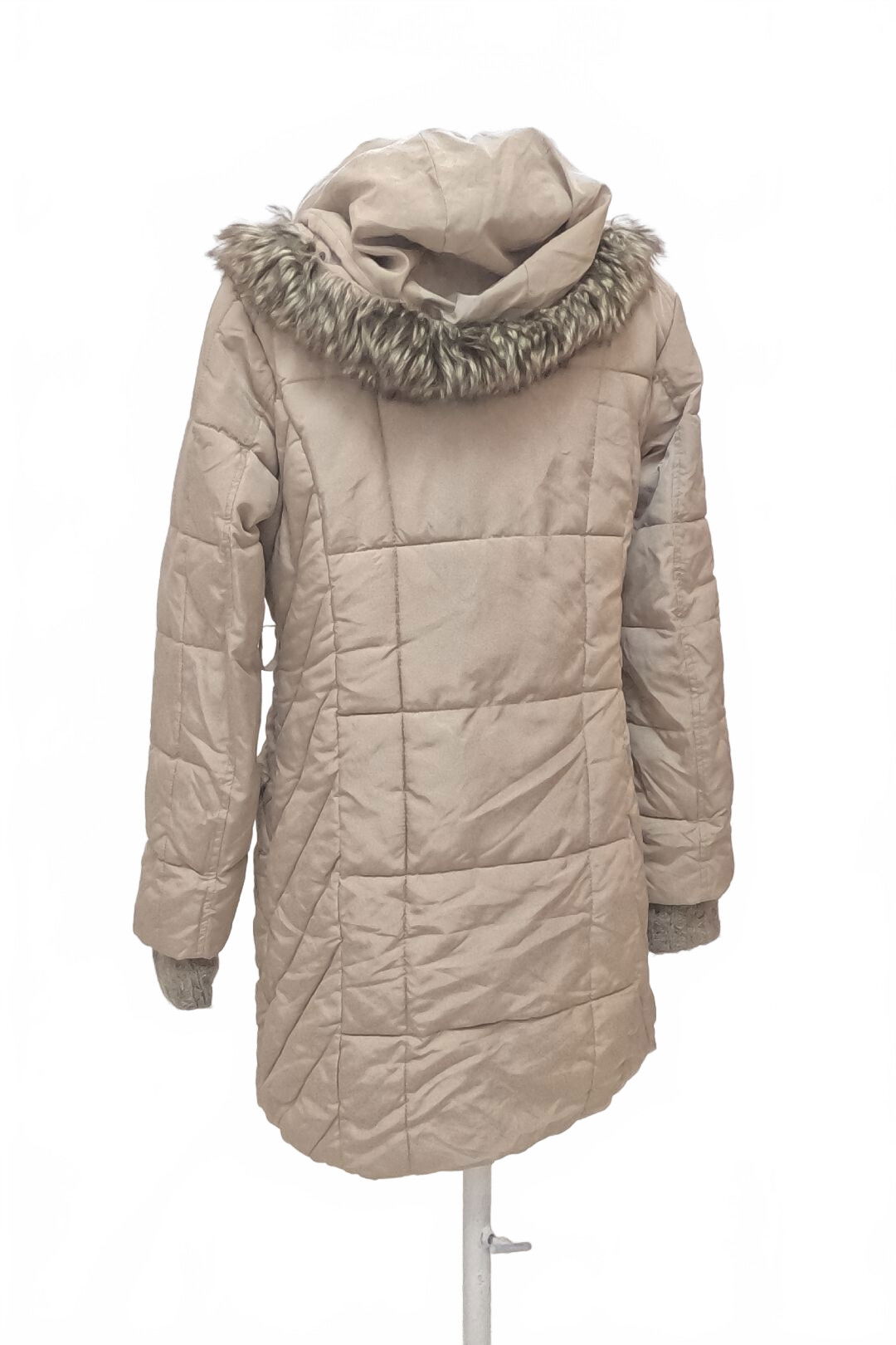 Dámska zimná bunda Genesis, farba béžová, veľkosť 36