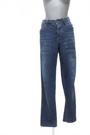 Dámske nohavice John Baner, farba denim, veľkosť 42