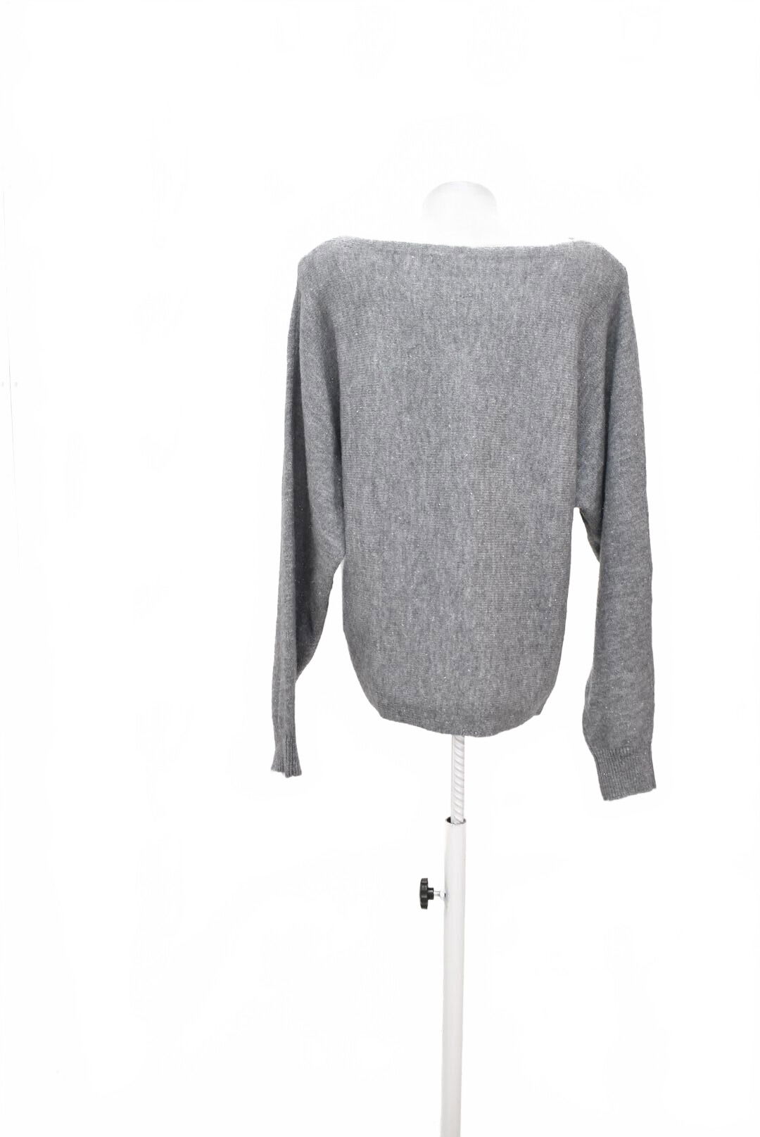 Dámsky sveter Reserved, farba sivá, veľkosť M