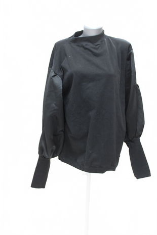 Dámská mikina Genesis bez potisku, barva černá, velikost XL