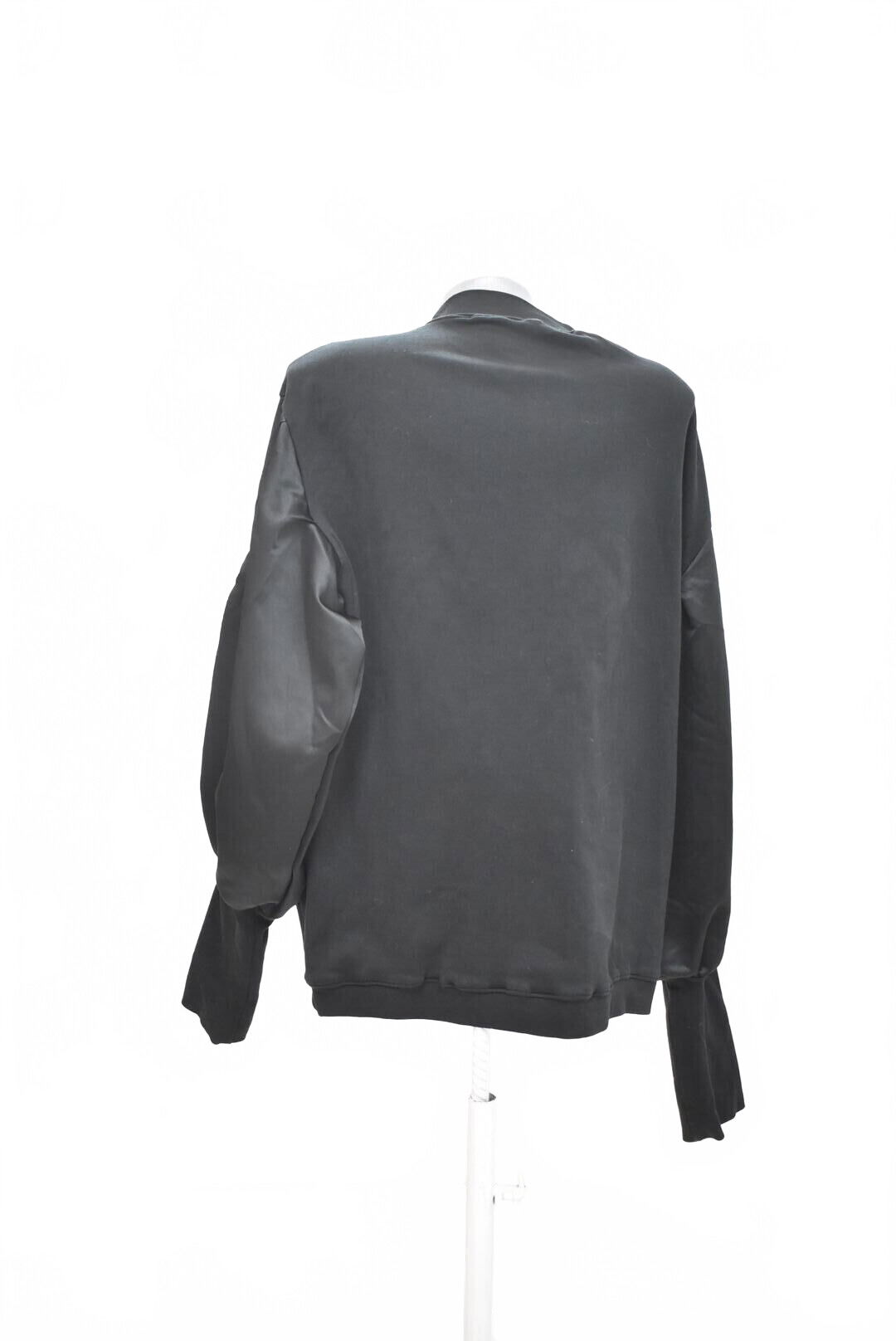 Dámská mikina Genesis bez potisku, barva černá, velikost XL