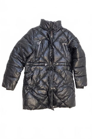 Dievčenská zimná bunda Grace, farba čierna, veľkosť 152