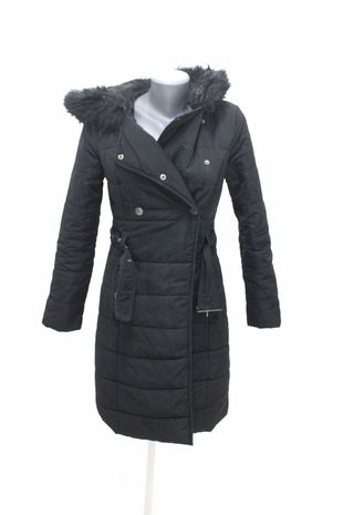 Dámska zimná bunda F&F, farba čierna, veľkosť 34
