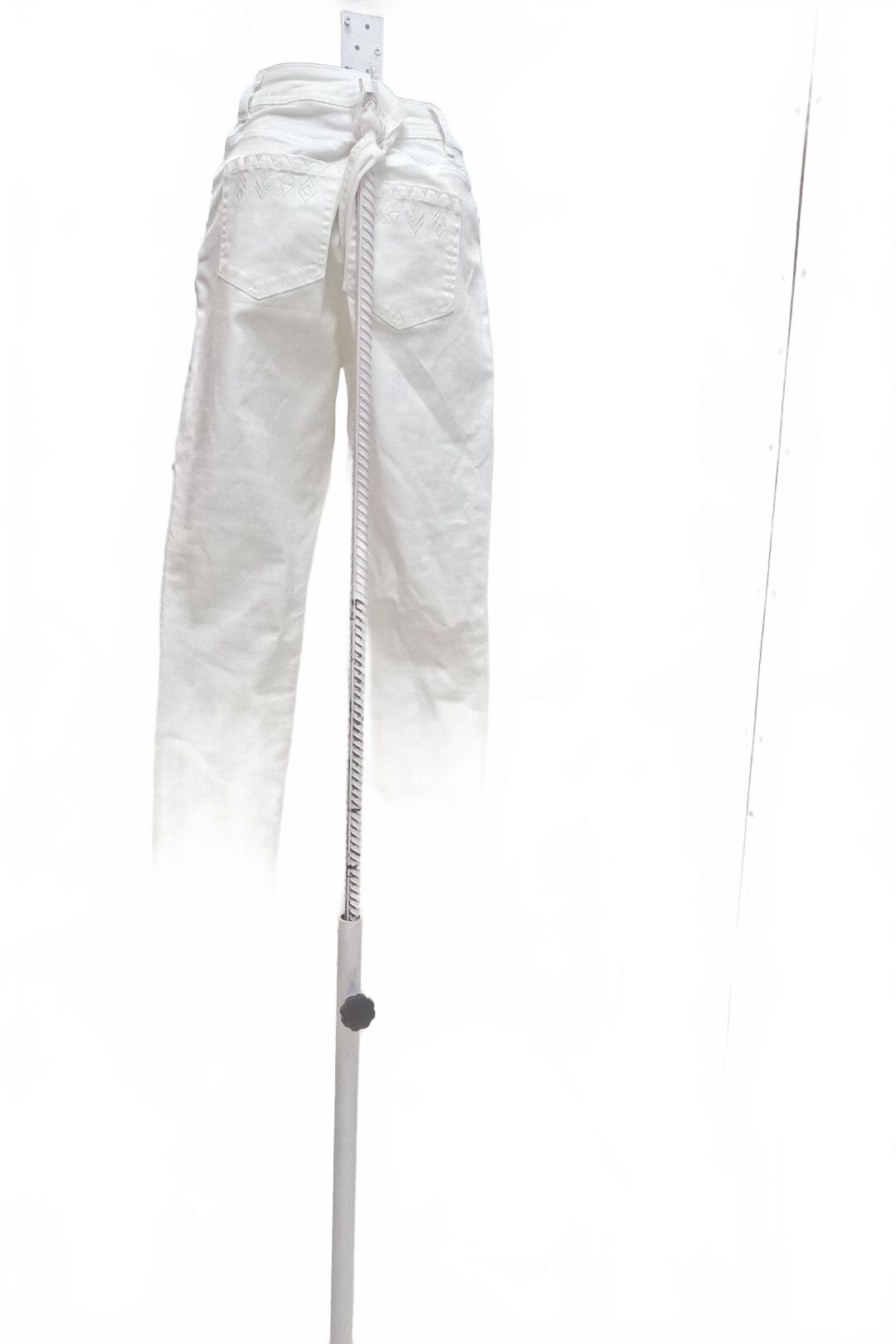 Dámske nohavice Tchibo, farba biela, veľkosť 38