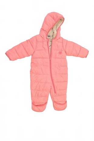 Dievčenská zimná kombinéza Lupilu, farba ružová, veľkosť 62