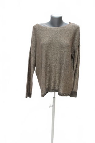 Dámský svetr Genesis, barva zlatá, velikost 2XL