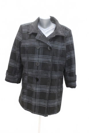 Dámský zimní kabát Genesis, barva vzorovaná, velikost XL