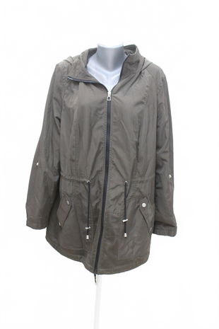 Dámska bunda Laura Torelli, farba khaki, veľkosť 44