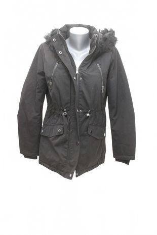 Dámska zimná bunda Primark, farba čierna, veľkosť 34