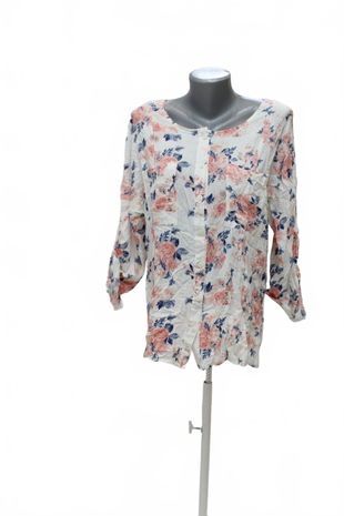 Dámská halenka Gate, barva květovaná, velikost XL
