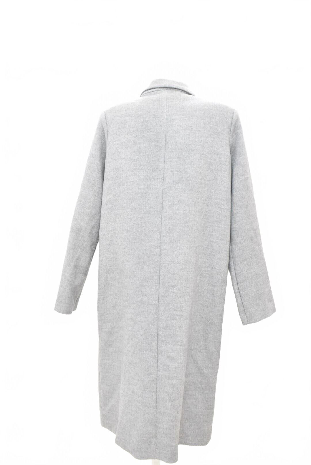 Dámsky kabát H&M, farba sivá, veľkosť 36