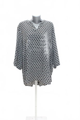 Dámská halenka Genesis, barva vzorovaná, velikost 4XL