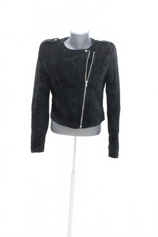 Dámska bunda H&M, farba čierna, veľkosť 36