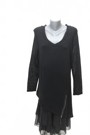 Dámske šaty Genesis, farba čierna, veľkosť M