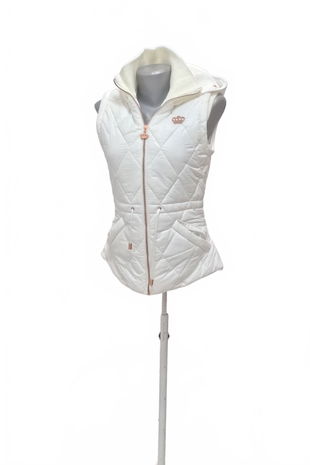 Dámska vesta Adidas, farba biela, veľkosť 34