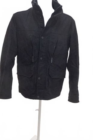 Pánský zimní kabát Genesis, barva černá, velikost S