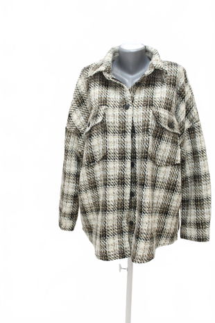 Dámský kabát Reserved, barva vzorovaná, velikost 46