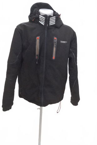 Pánská zimní bunda Genesis, barva černá, velikost 2XL