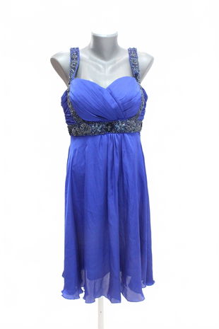 Dámske šaty Genesis, farba modrá, veľkosť S