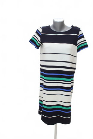 Dámske šaty Amisu, farba pruhovaná, veľkosť 38