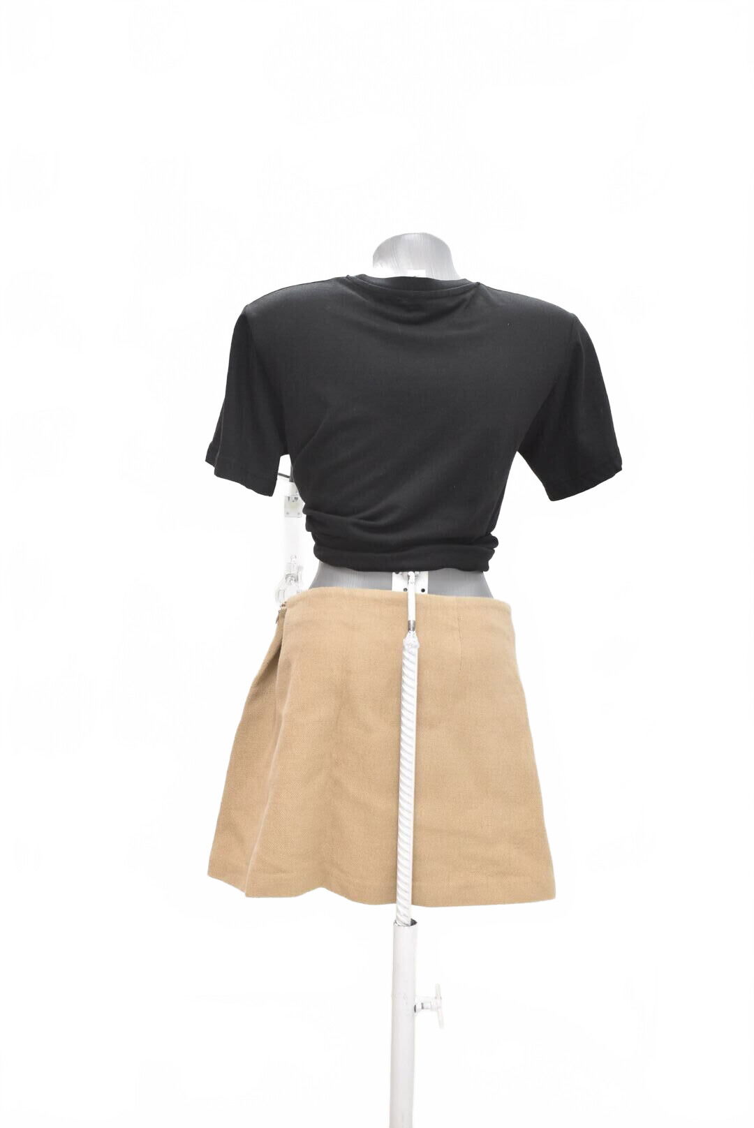 Dámska sukňa Zara, farba béžová, veľkosť M