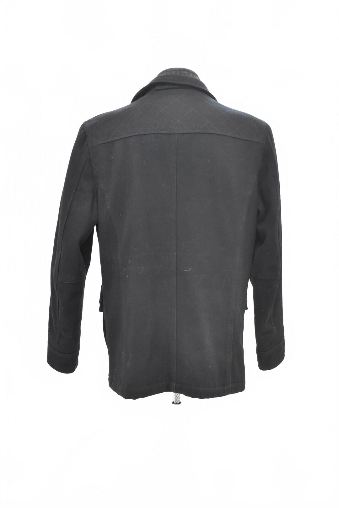 Pánský zimní kabát Angelo Litrico, barva černá, velikost M