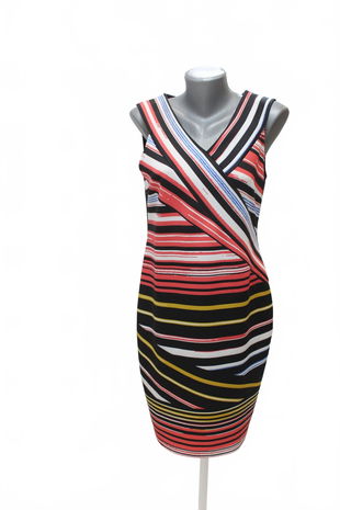 Dámske šaty Bodyflirt, farba pruhovaná, veľkosť 40