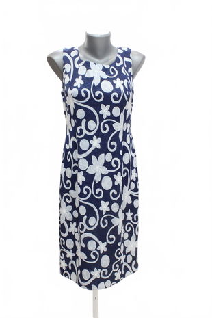 Dámske šaty Genesis, farba kvetovaná, veľkosť 40