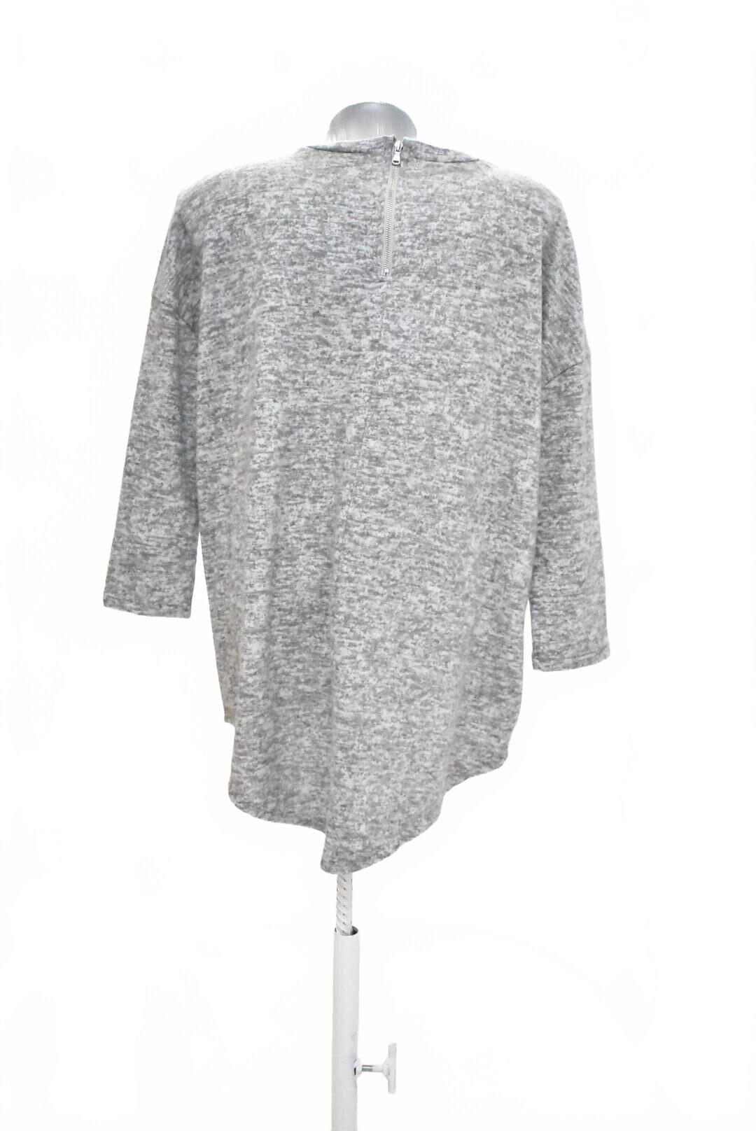 Dámské tričko Genesis bez potisku, barva šedá, velikost XL