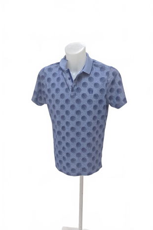 Pánské tričko Genesis bez potisku, barva vzorovaná, velikost M