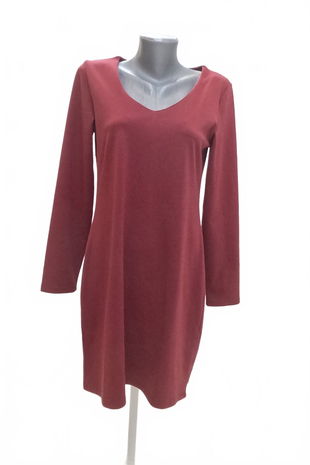 Dámske šaty Amisu, farba bordó, veľkosť 38