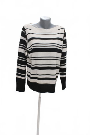 Dámske tričko F&F bez potlače, farba pruhovaná, veľkosť 42