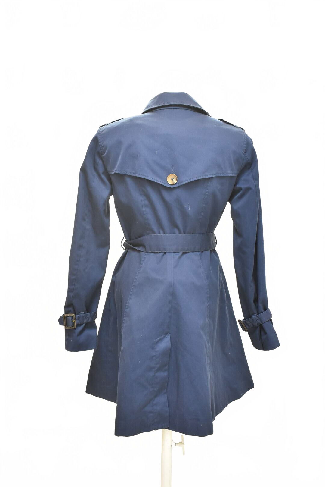 Dámsky kabát H&M, farba modrá, veľkosť 36