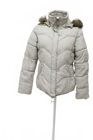 Dámska zimná bunda Reserved, farba béžová, veľkosť 40