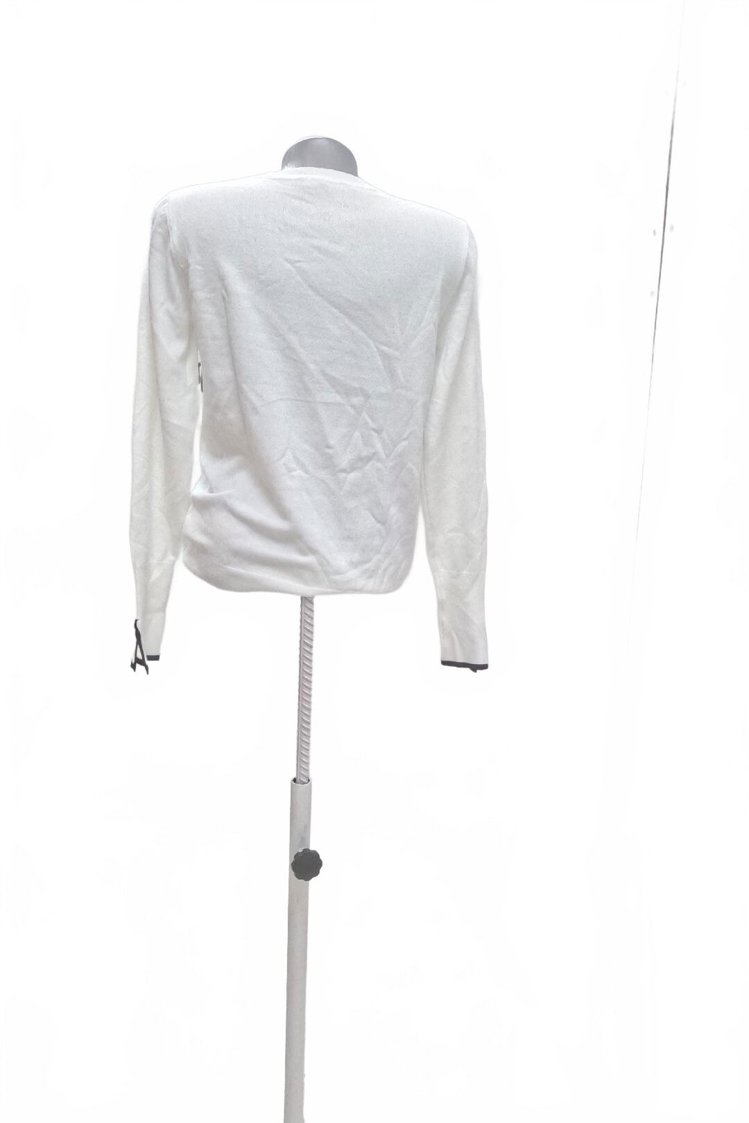 Dámsky sveter Fisherfield, farba biela, veľkosť 38