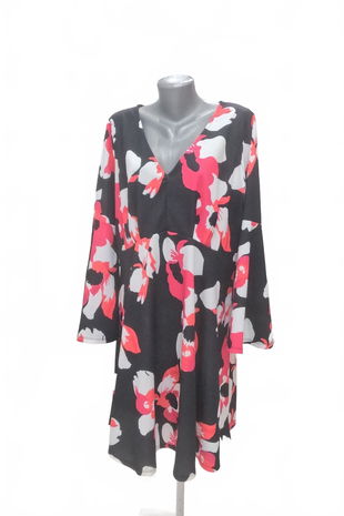 Dámské šaty Genesis, barva květovaná, velikost 2XL