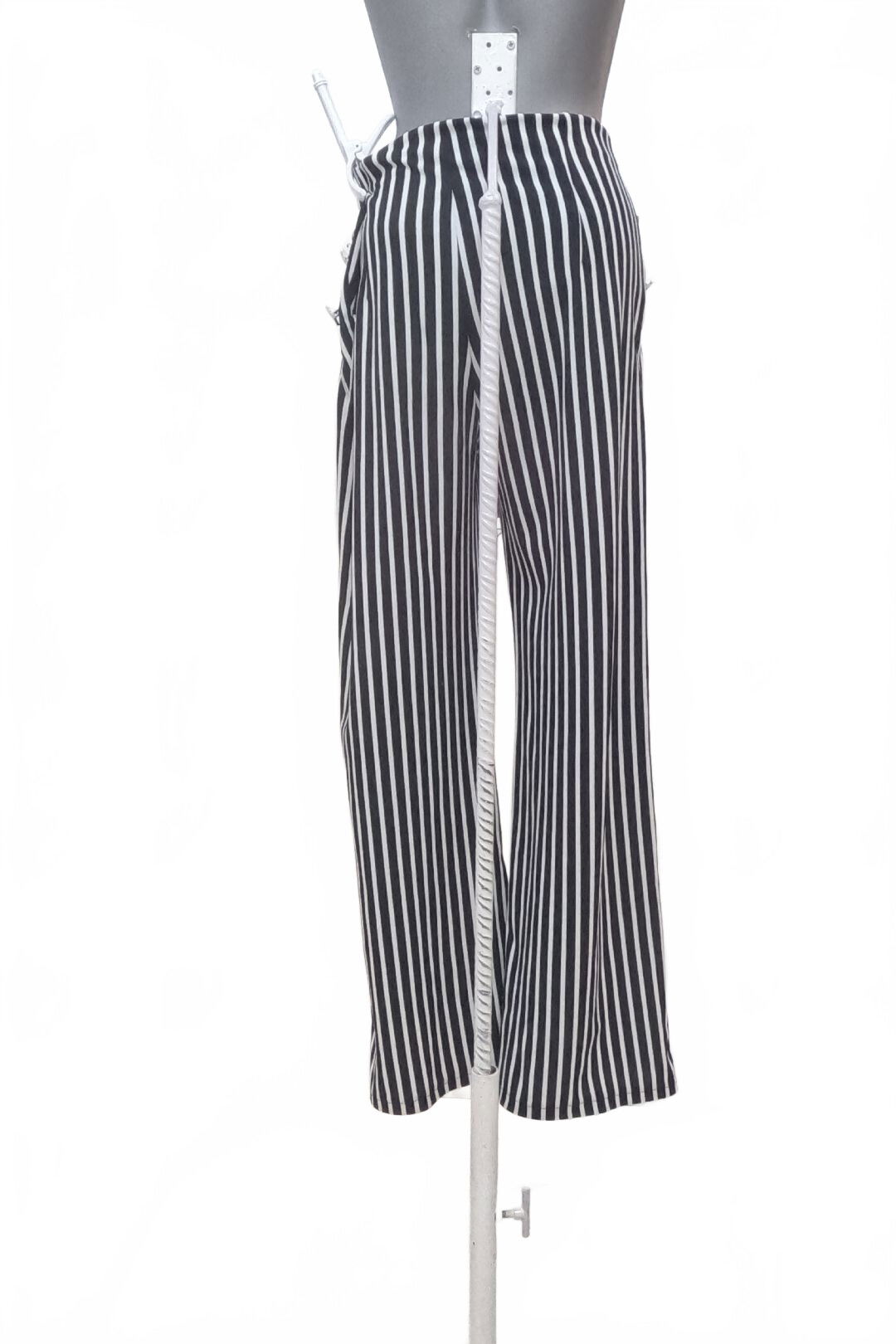 Dámske nohavice Made In Italy, farba pruhovaná, veľkosť 40